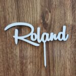 Zápich na tortu meno Roland