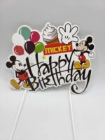 Happy Birthday Mickey  Mouse 01 /papier – Obrázok 2