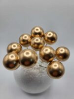 Dekorácia - Zlaté guličky 03