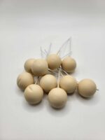 Dekorácia – Béžové guličky 02 – Obrázok 2