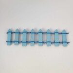 Výrez - Plotík /svetlo modrá/