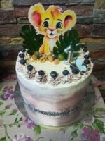 Dekorácia na tortu/magnetka Levík 02 – Obrázok 2