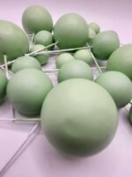 Dekorácia – Zelené guličky 02 – Obrázok 2
