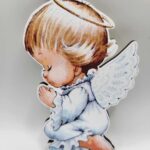 Dekorácia na tortu/magnetka Anjelik 14