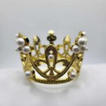 Dekorácia - Princeznovská korunka /zlatá/mini/