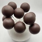 Dekorácia – Hnedé guličky 04