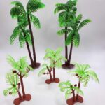 Dekorácia na tortu/rekvizita - Palma /5ks