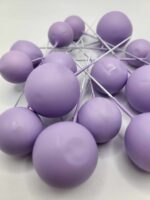 Dekorácia – Fialové guličky 02 – Obrázok 3