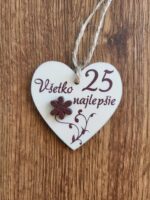 Visačka – Všetko najlepšie 25 /01/