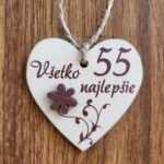 Visačka – Všetko najlepšie 55 /01/
