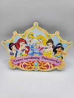 Dekorácia na tortu/magnetka Princezničky 03