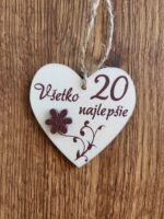 Visačka - Všetko najlepšie 20 /01/