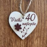 Visačka – Všetko najlepšie 40 /01/