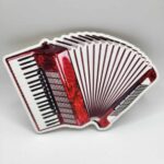 Dekorácia na tortu/magnetka Harmonika