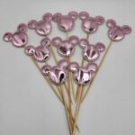 SADA – svetlo-ružové hlavy Minnie – /papierové vankúšiky/