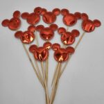 SADA – červené hlavy Minnie – /papierové vankúšiky/