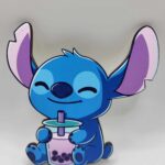 dekorácia na tortu / magnetka Stitch 03