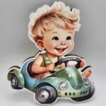 Chlapček v autíčku 02