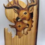 Tabuľka - Jeleň a srna