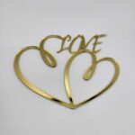 pl.nápis - Love /zlatý/06