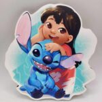 dekorácia na tortu / magnetka Lilo a Stitch 02