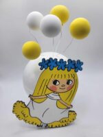 Dekor. na tortu/magnetka  Víla Amálka – Obrázok 4