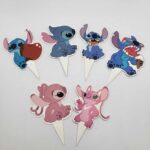 Zápich do cupcakes – Stitch