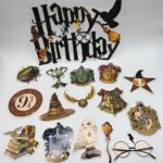 pap. zápich na tortu – Happy Birthday /Harry Potter/ 03