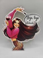 Dekorácia na tortu/magnetka Party Girl - Rozlúčka so slobodou 02