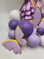 Dekorácia na tortu -sada mag. slečna v klobúku + guličky 05 – Obrázok 4