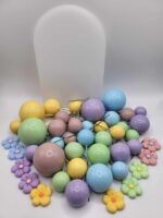 Dekorácia – Guličky+ kvietky SADA 63 – Obrázok 2