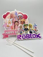 Pap. zápich na tortu Happy Birthday /Roblox 01 – Obrázok 2