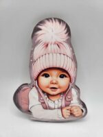 Dekorácia na tortu/magnetka Bábätko - dievčatko 01