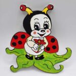 Dekorácia na tortu/magnetka Lienka 01 /10/Ľ