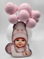 Dekorácia na tortu/magnetka Bábätko - dievčatko 01 – Obrázok 2