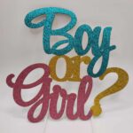Papierový zápich - Boy or Girl? /Chlapec alebo dievča?/