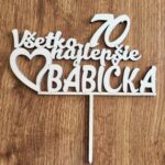 Všetko najlepšie babička 70