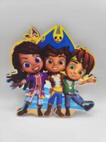 dekorácia na tortu - magnetka Pirát Santiago