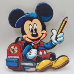 Dekor.na tortu/magnetka Mickey Mouse 07 /študent/