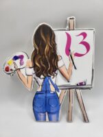 Magnetka - Mladá maliarka+ číslo – Obrázok 4