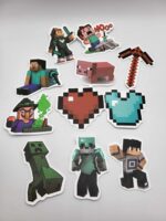 Samolepky - Minecraft – Obrázok 2