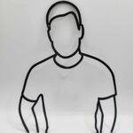 pl. zápich - Muž - obrys/silueta 02