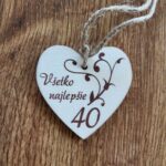 Visačka – Všetko najlepšie 40 /02/