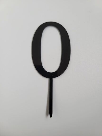 pl.zápich – číslo 0 /čierna/