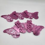 pl.nápis – Happy Birthday – Motýle /ružový-cyklamenový/ sada