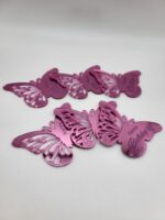 pl.nápis – Happy Birthday – Motýle /ružový-cyklamenový/ sada