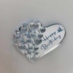 pl.nápis – Happy Birthday /Strieborná 03/ sada