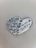 pl.nápis – Happy Birthday /Strieborná 03/ sada