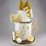 Dekorácia na tortu – Guličky,kvety,palmové listy/ 03 – Obrázok 3