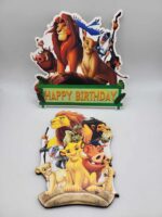 pap. zápich na tortu - Happy Birthday – Leví kráľ 02 – Obrázok 2